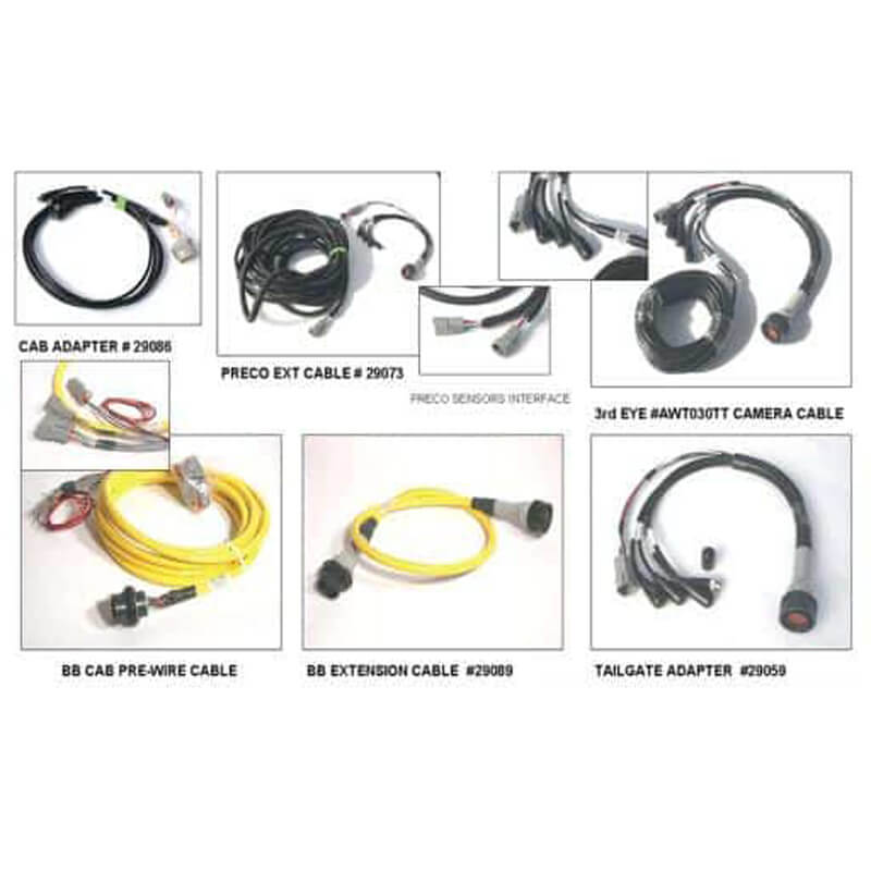 Body Builder Truck Camera & Monitor Cables