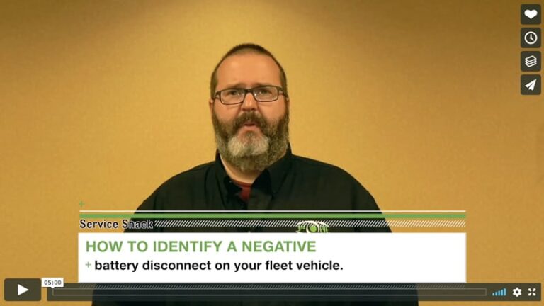 3rd Eye Video demonstration for identifying a negative battery disconnect.