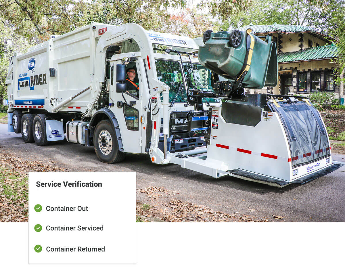 Positive Service Verification Software For Garbage Trucks